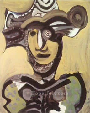 Busto mosquetero 1972 cubismo Pablo Picasso Pinturas al óleo